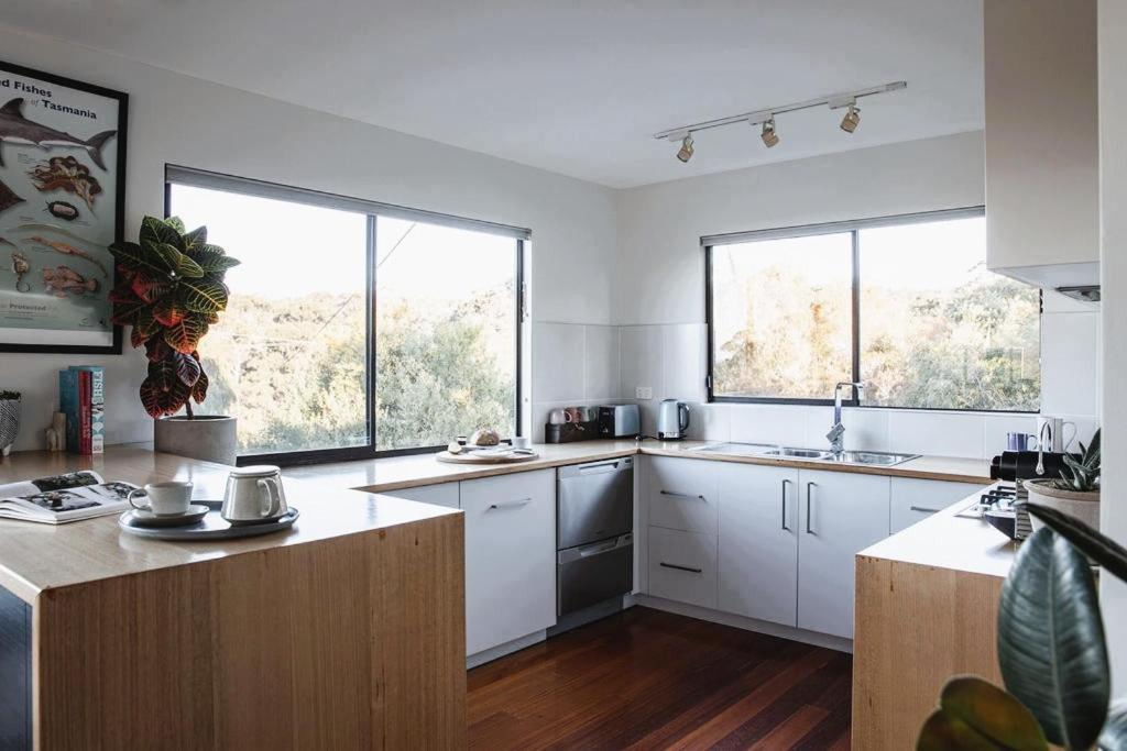 Driftwood Rest Binalong Bay Sleeps 4ヴィラ エクステリア 写真